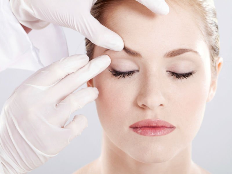 Preparation for blepharoplasty