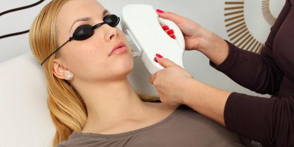 Laser hair removal face