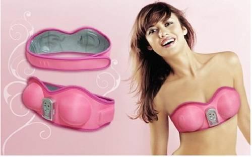 Breast myostimulation